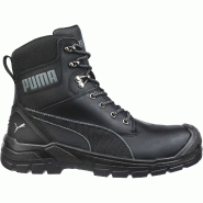 PUMA SAFETY Chaussures De Sécurité Hautes Conquest Black Ctx High S3 Wr Ci Hi Hro Src - Noir 40 - 40 noir multi-matériau 4051428079372