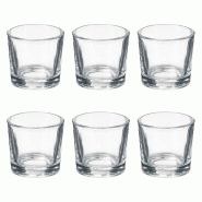 San Ignacio VIVALTO - Set de 6 verres à shot en verre 40ml - transparent verre SANR538 San Ignacio VIVALTO - Set de 6 verres à shot en verre 40ml - transparent verre SANR538