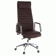 Siège de bureau / Fauteuil de direction ASPERA 20, cuir Nappa marron hjh OFFICE - marron cuir 600904