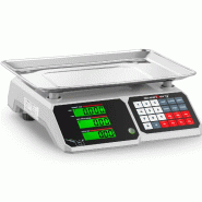 Steinberg Systems - Steinberg De Contrôle Balance Poids-Prix Électronique Professionnelle SBS-PW-301CB (Non Homologuée, 30 kg, Précision ±1 g, 34