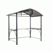 Abri pour barbecue 236x150x235cm – MTF – aluminium et acier – 2nab3116
