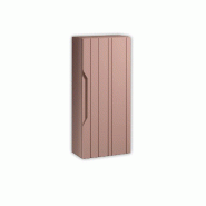 AQA Design Meuble haut haute salle de bain en MDF SOLMIRA rose poudre L.35 P.18 H.78,2 MPSO460-CIP - rose Bois manufacturé MPSO460-CIP