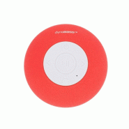 Dynabass - Aquasound_red - Rouge - Enceinte étanche Bluetooth - Micro Intégré - Ventouse - 3662738001611