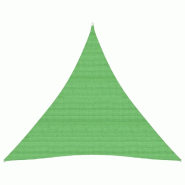 Helloshop26 - Voile toile d'ombrage parasol 160 g/m² PEHD 4,5 x 4,5 x 4,5 m vert clair 02_0009386 - vert 3000506747765