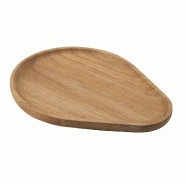In Situ - Plateau en Acacia Forme Goutte 20 cm x 16 cm - marron Bois manufacturé 072160