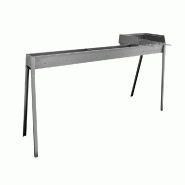 LISA - Plaques de cuisson Torino grill 80+40+ Kit d'accessoires pour cloisons - Iron Line - 8050038470834