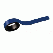 MAUL Lot de 2 bandes magnétiques colorées 2,0 x 100 cm, coloris bleu - 4002390024617