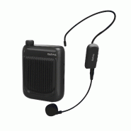 Microphone serre tête sans fil 2.4 ghz avec amplificateur a batterie autonomie 5 heures - 3666638035189