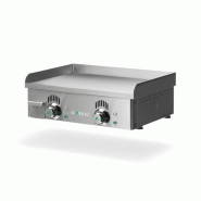 Plancha électrique NOVO-SNACK lisse en ACIER rectifié - L600 | Mainho - NSEM60N