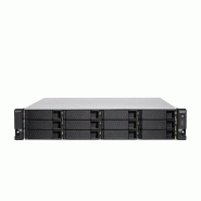 QNAP ts-h1886xu-rp-r2 nas rack (3 u) intel® xeon® d d-1622 32 go ddr4 0 to quts hero noir, gris