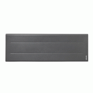 Radiateur connecté Oniris plinthe 750W gris étoilé - Atlantic - 503919_0