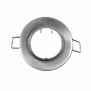 Support de spot argent 80mm 860 Support de spot argent 80mm 860