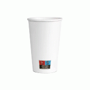 Gobelets en papier 355ml 12oz Blanc 2x50un - 6611062