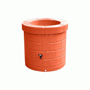 PLAST'UP ROTOMOULAGE Puits récupérateur d'eau de pluie 340l - ORANGE - orange 0669014881519