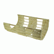 Porteuse osier Tradition 60x38 - Porteuse osier Tradition 60x38 -