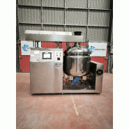 Réacteur en acier inoxydable tfzrj-500l-d 500 litres avec agitation, double enveloppe et résistances électriques