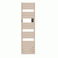 Radiateur sèche-serviettes connecté Adelis étroit 750W Beige - Atlantic - 861928_0