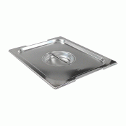 RM GASTRO Couvercle GN 1/2 joint poignées escamontables inox REDFOX - VGN 1/2 SU - REDFOX - 0615402020787