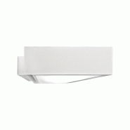 ROSSINI ILLUMINAZIONE Tofu Applique Led Double Émission 20W 4000K Cri90 Blanc - Applique En Aluminium Extrudé Et Polycarbonate Opale - Groupe Rossin
