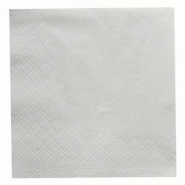 Serviettes jetables de cocktail blanches pliées en 4 Fasana Lot de 1500 - 305902 Serviettes jetables de cocktail blanches pliées en 4 Fasana Lot de 1500 - 305902
