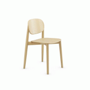 Lot de 4 chaises en bois de hêtre massif Lot de 4 chaises en bois de hêtre massif