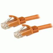 StarTech Cble réseau Cat6 Gigabit UTP sans crochet de 1 m_0