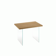 Stones Table basse Dot avec plateau en céramique sur verre, marbre Calacatta Borghini et structure en métal peint bronze - Ø 80 cm - beige multi-ma