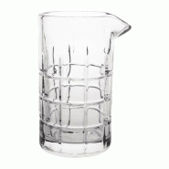 Verre à mélange rétro de bar 580 ml avec bec verseur