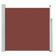 VidaXL Auvent latéral rétractable de patio 170x300 cm Marron Modèle Boreal Prestige - marron 48369