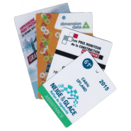 Carte pet express recyclable Reference : Badgeperso