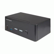 Commutateur KVM HDMI 2.0, 2 Ports, 2 àÉcrans - 4K 60Hz Ultra HDR - Commutateur KVM de Bureau 4K HDMI