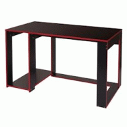 Décoshop26 - Bureau table de bureau pour ordinateur 120x60x76cm en MDF noir/rouge 04_0001454 - noir 3000499932698 Décoshop26 - Bureau table de bureau pour ordinateur 120x60x76cm en MDF noir/rouge 04_0001454 - noir 3000499932698