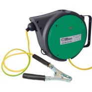 Enrouleur électrique à rappel automatique à ressort - 16 mètres - bride pivotante - P306 - Garantie 3 ans - câble H05VV-F 1x6 mm² Enrouleur électrique à rappel automatique à ressort - 16 mètres - bride pivotante - P306 - Garantie 3 ans - câble H05VV-F 1x6 mm²