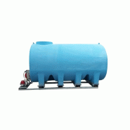 Groupe d'arrosage 6000L - Cuve AQ6000H - Motopompe Honda 120L/min - Châssis galvanisé