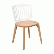 Kosmi Chaise Eira Design Scandinave – Dossier Résine Blanche, Assise Bois – Pieds Bois Naturel - blanc Bois massif 3760301697589 Kosmi Chaise Eira Design Scandinave – Dossier Résine Blanche, Assise Bois – Pieds Bois Naturel - blanc Bois massif 3760301697589