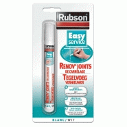 Rénovateur pour joint rénov'joint de carrelage blanc  RUBSON 7 ml