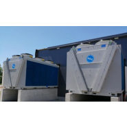 Tour de refroidissement adiabatique à haute performance thermique, optimal pour les économies d'eau et offrant un contrôle maximal de l'hygiène - TVC