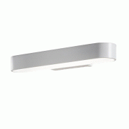 Zafferano Applique Cip En Aluminium Moulé Sous Pression Blanc Mat, Design Minimaliste Et Moderne Avec Technologie Led Intégrée De 12.5W, 3000K, 26X
