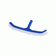 Balai brosse courbe bleu pour piscine