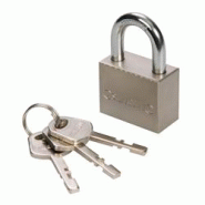 Cadenas en Acier 40 mm – 40 mm – Résistant et Sécurisé – Silverline - Silverline - gris 5060012965266 Cadenas en Acier 40 mm – 40 mm – Résistant et Sécurisé – Silverline - Silverline - gris 5060012965266