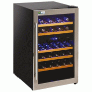 Cave à vins porte vitrée fumée température +5/+10°c - 31 bouteilles - PCW360DT