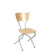 Chaise ZANA - scolaire avec appui sur table - tailles 1 à 6 - structure acier ou aluminium Chaise ZANA - scolaire avec appui sur table - tailles 1 à 6 - structure acier ou aluminium