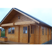 Chalet en kit camping 1 - mc france kit