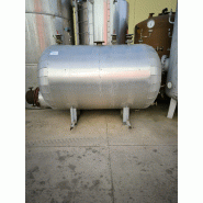 Cuve en acier inoxydable 316 de 4500 litres avec échangeur de chaleur et échangeur de chaleur - référence : c13479