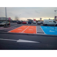 Enduit à froid bi-composant  couleur  pour trafic intense Enduit à froid bi-composant  couleur  pour trafic intense