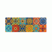 Excelsa runner de table Trinacria coton 45x140 cm multicolore - multicolore textile 64983