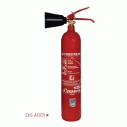 Extincteur dioxyde de carbone co2 2kg et 5kg acier