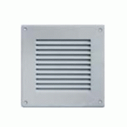 Grille ventilation 140x140mm alu-inox