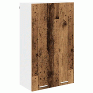 Helloshop26 - Armoire suspendue modernisée espace de rangement 60 x 31 x 100 cm en bois d'ingénierie ancien 02_0053399 - Bois massif 3000237928976