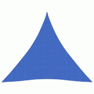 Helloshop26 - Voile toile d'ombrage parasol 160 g/m² PEHD 4 x 4 x 4 m bleu 02_0009062 - bleu 3000485082727